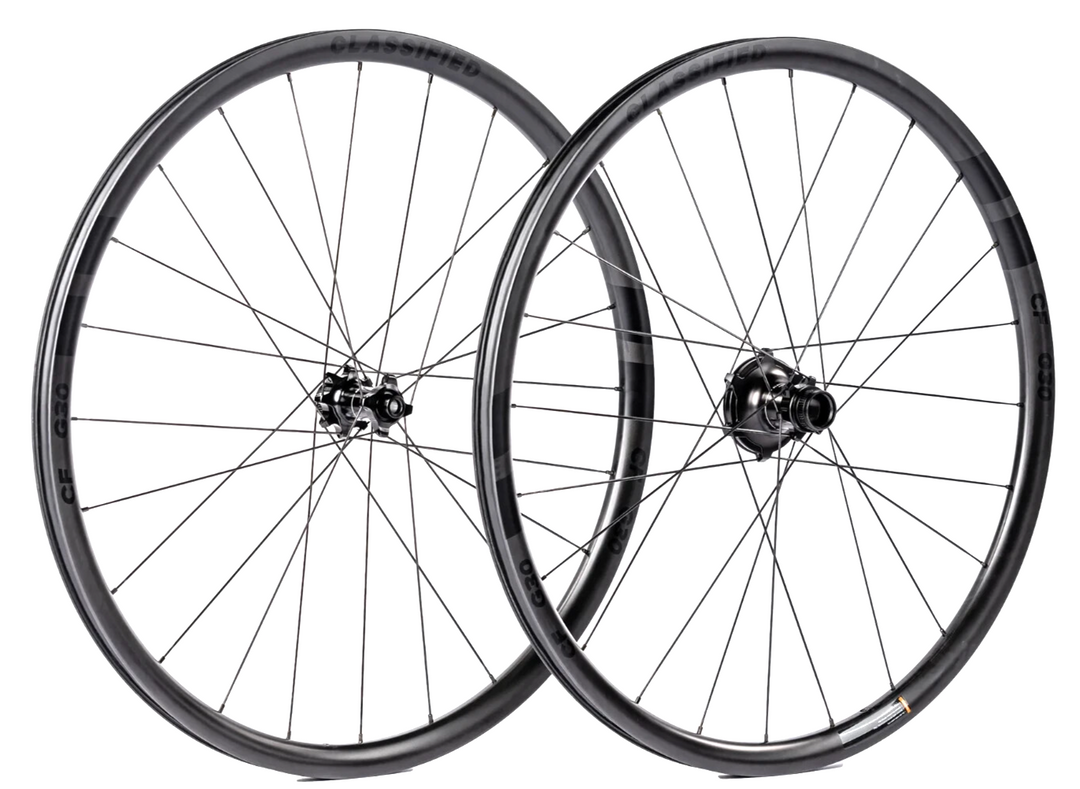 Classified POWERSHIFT G30 2-Speed Carbon Disc Tubeless Gravel/Road Wheelset 700c