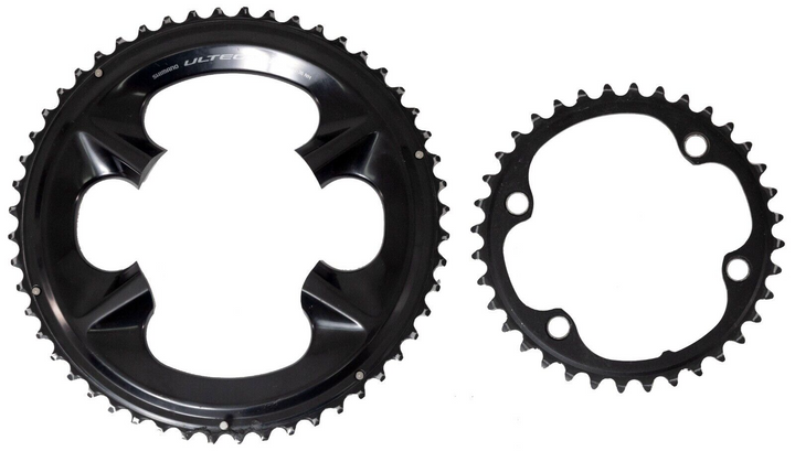 Shimano Ultegra FC-R8100 2x 12 Speed 52/36T Road Bike Chainring SET Race Gravel