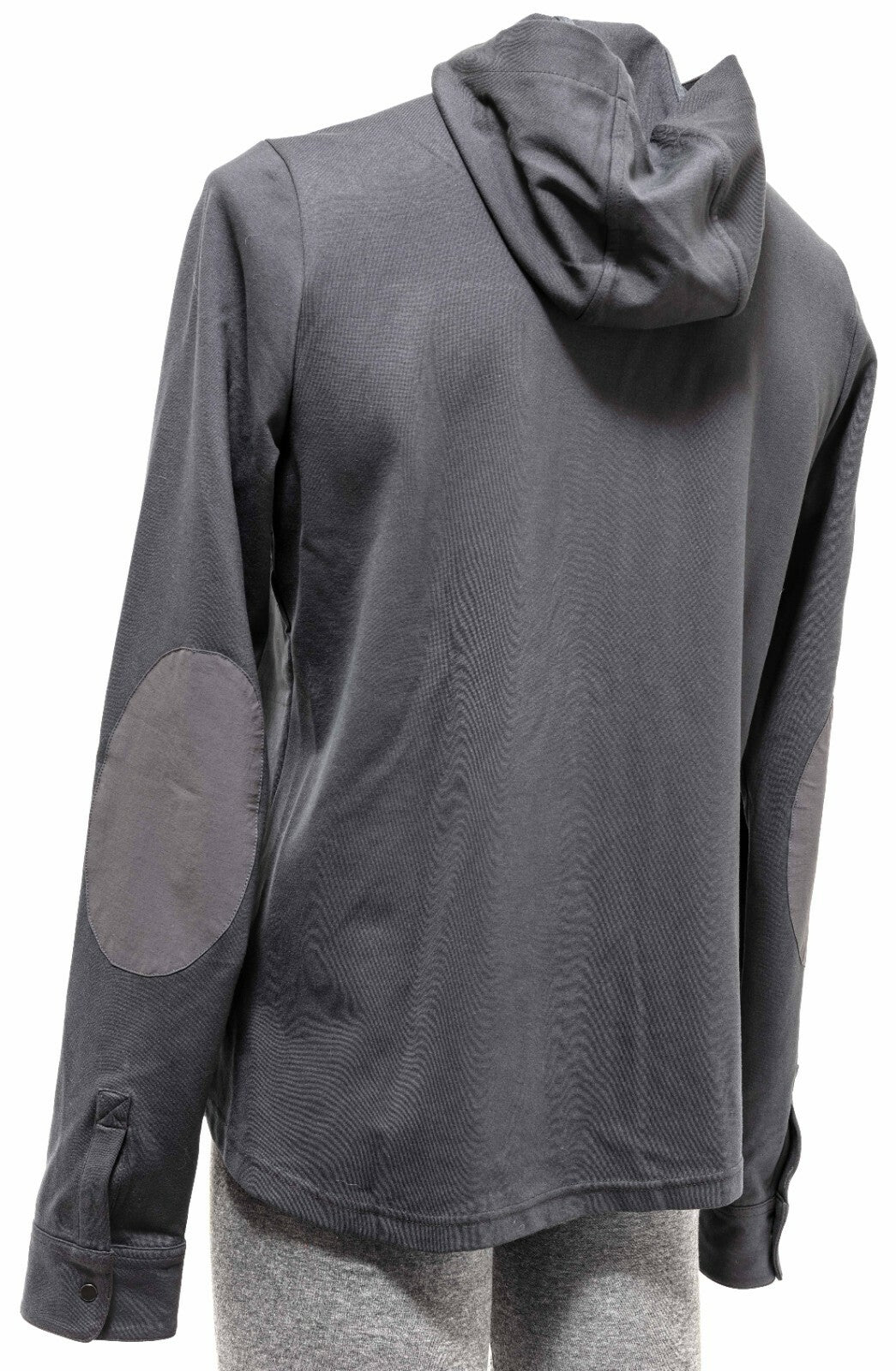Pearl Izumi Summit Insulated Shirt Men MEDIUM Gray Bike Cycling Lifestyle Hoodie