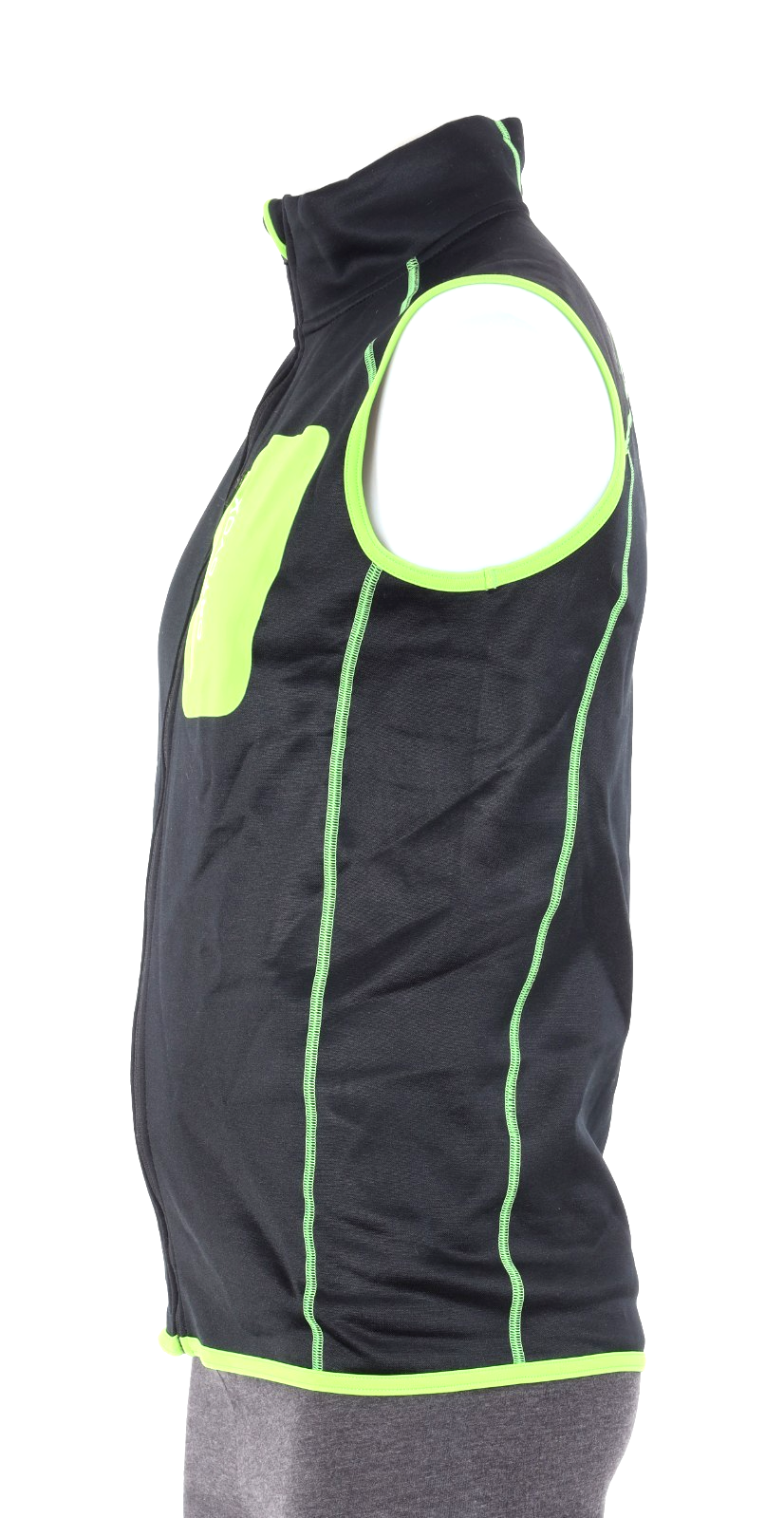 Ortovox Merino Wool Fleece Vest Men MEDIUM Black Winter Ski Tour Mountaineering