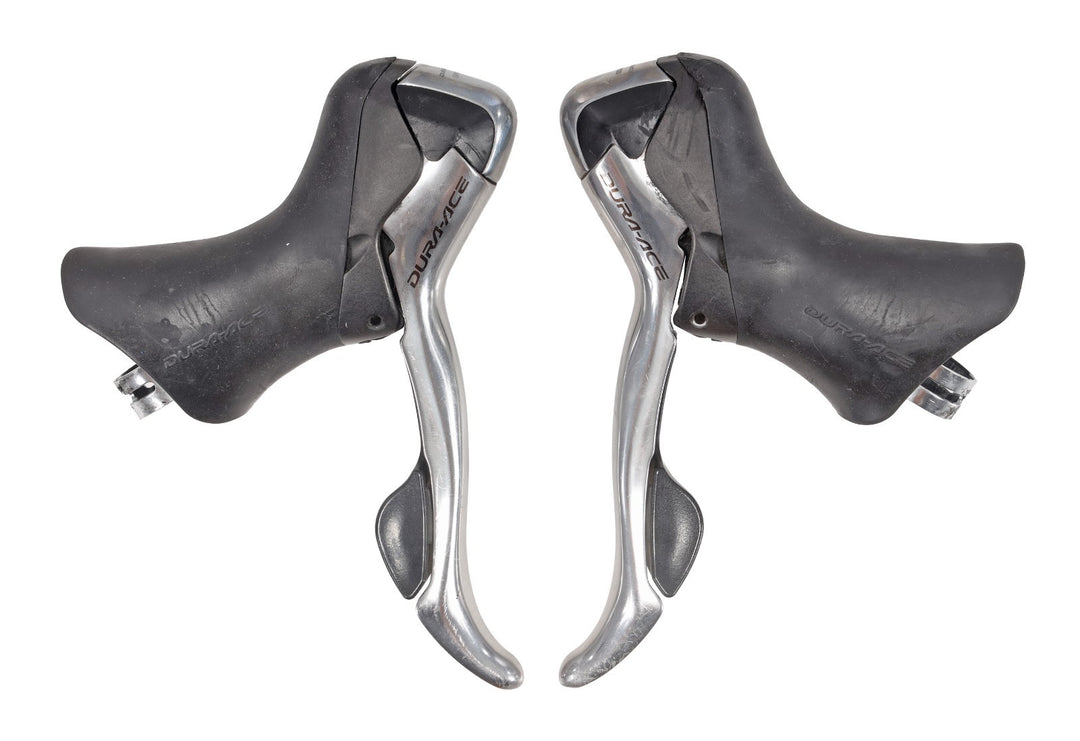 Shimano Dura-Ace ST-7801 STI 2x 10 Spd Road Bike Shift Brake Lever Set FOR PARTS