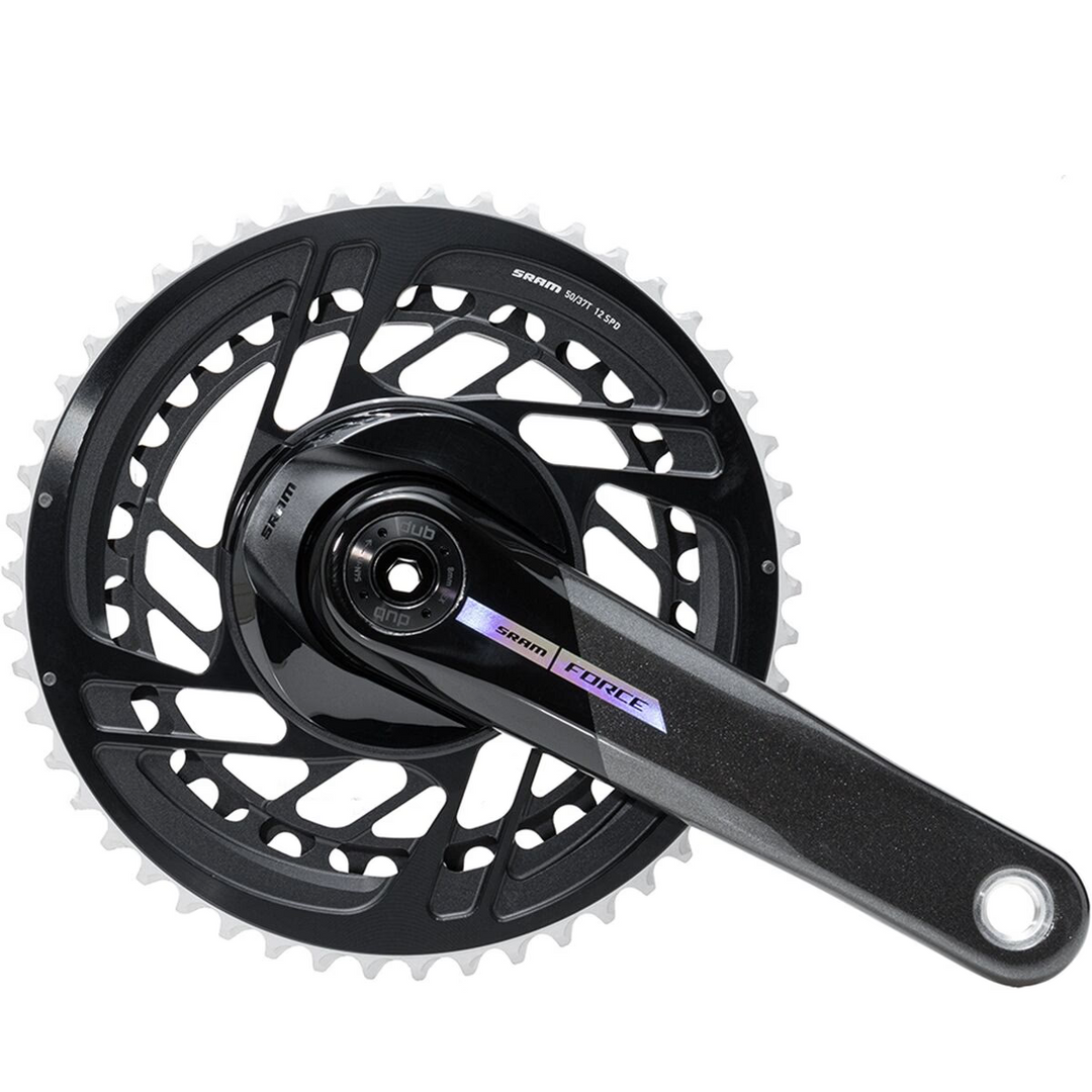 SRAM Force D2 AXS Carbon 2x 12 Spd 175mm Road Bike Crankset 48/35T DUB Unicorn