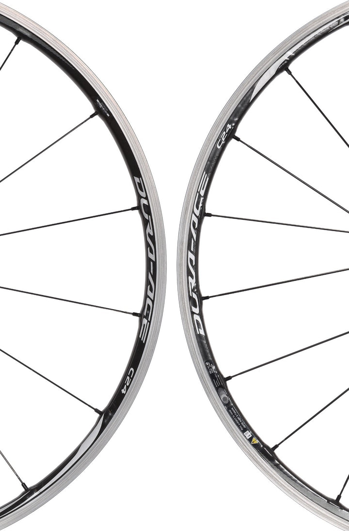 Shimano Dura-Ace WH-R9000 C24 11 Spd Carbon Clincher Road Bike Wheelset 700c Rim