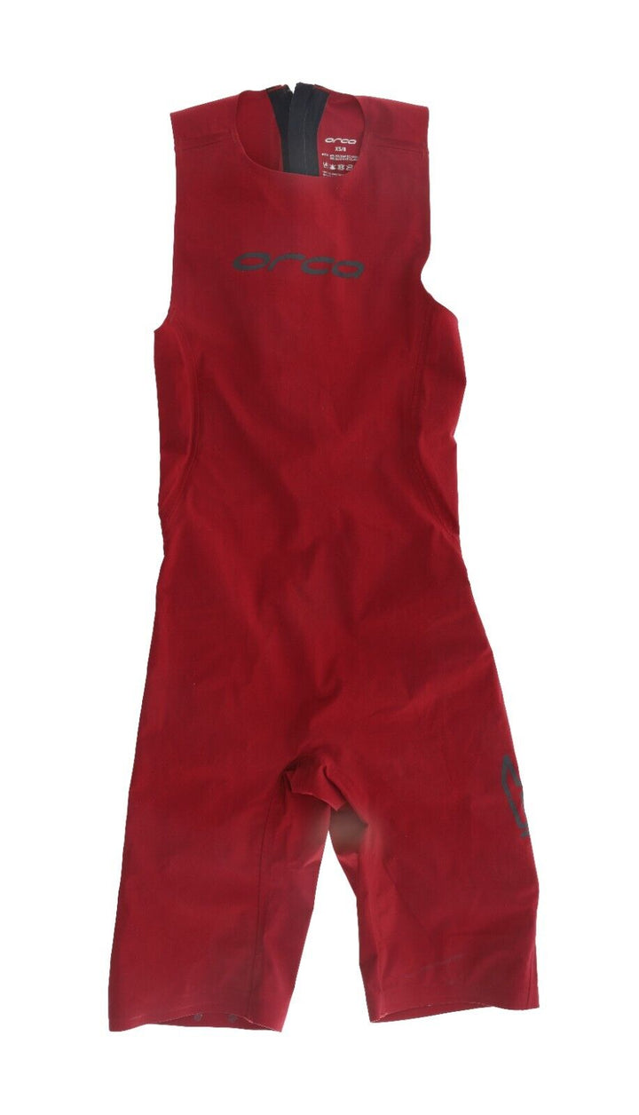 Orca RS1 Women Swimskin S/10 SMALL RED Triathlon Swimming Multisport Open Race