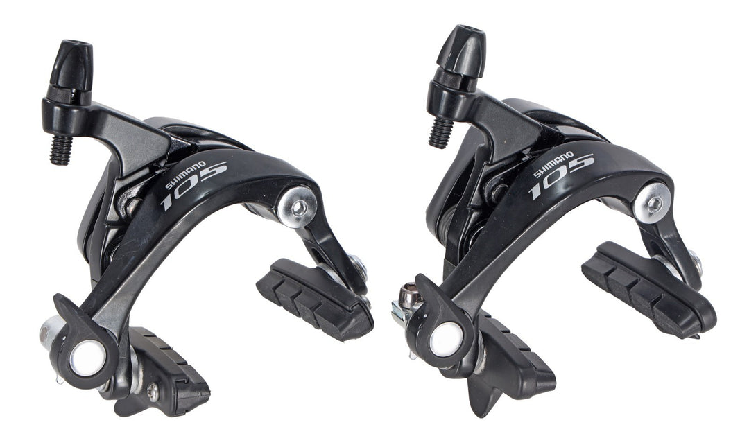 Shimano 105 BR-5800 Road Bike Rim Brake Caliper Set F/R BLACK Dual Pivot Alloy