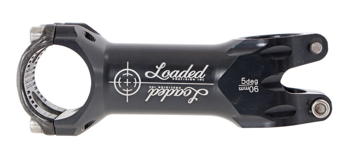 Loaded Precision Alloy Mountain Bike Stem 31.8 x 90mm +/-5º Carbon Titanium Race