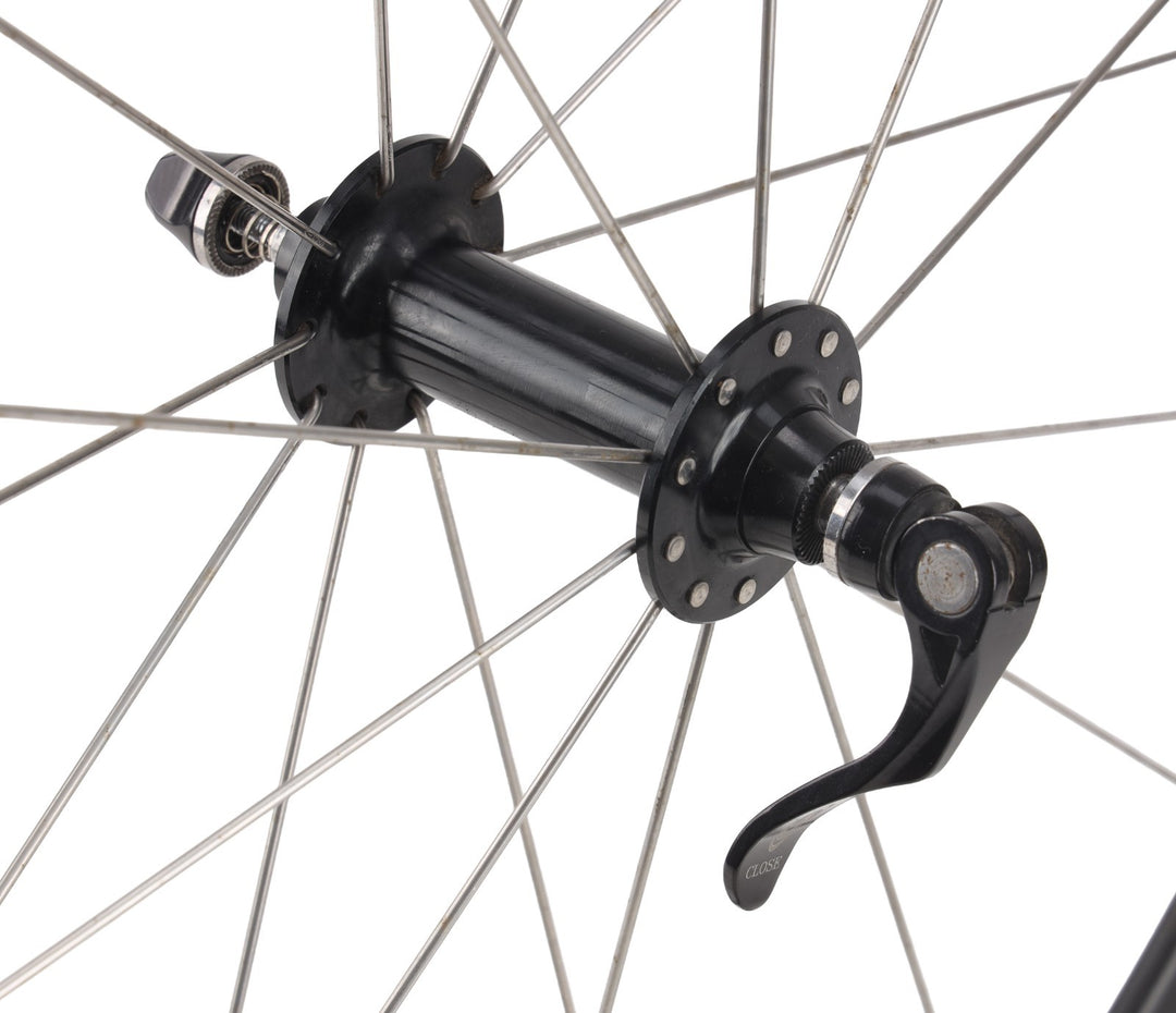Easton Vista Alloy Clincher Road Bike Wheelset Shimano 10 Spd 700c Rim Brake QR