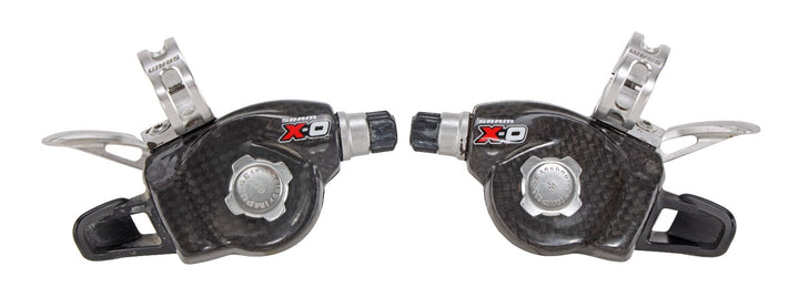 SRAM X0 3 x 9 Speed Mountain Bike Trigger Shifter Set Vintage MTB X-0 Impulse