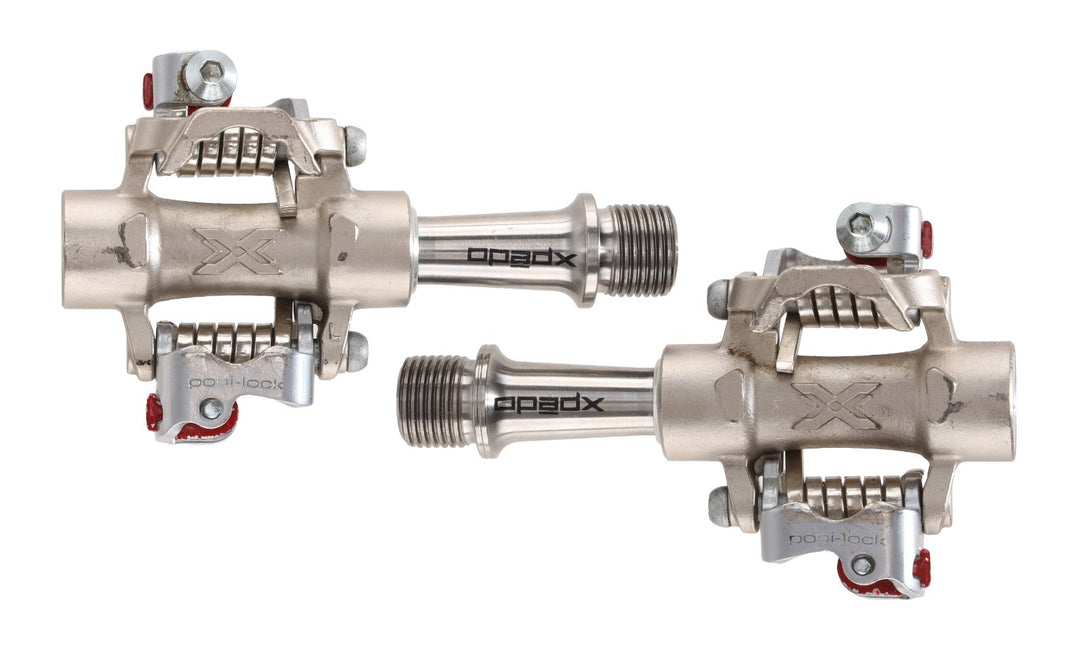 Xpedo M-FORCE 8 Titanium Mountain Bike Pedals w/ Cleats Shimano SPD Gravel