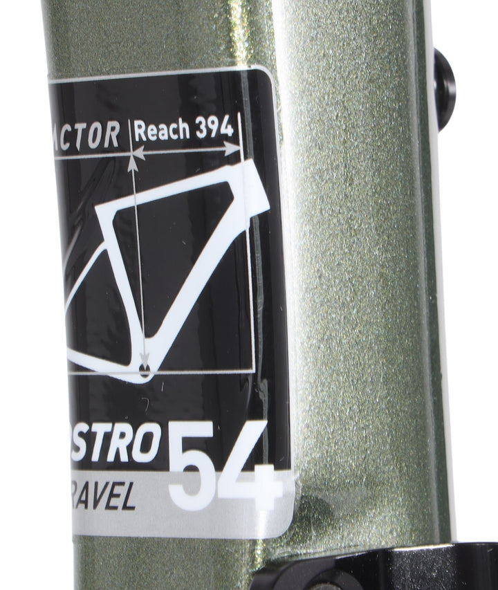 Factor Ostro Gravel Premium v1 Carbon Disc Frameset 54cm Olive CeramicSpeed 2023