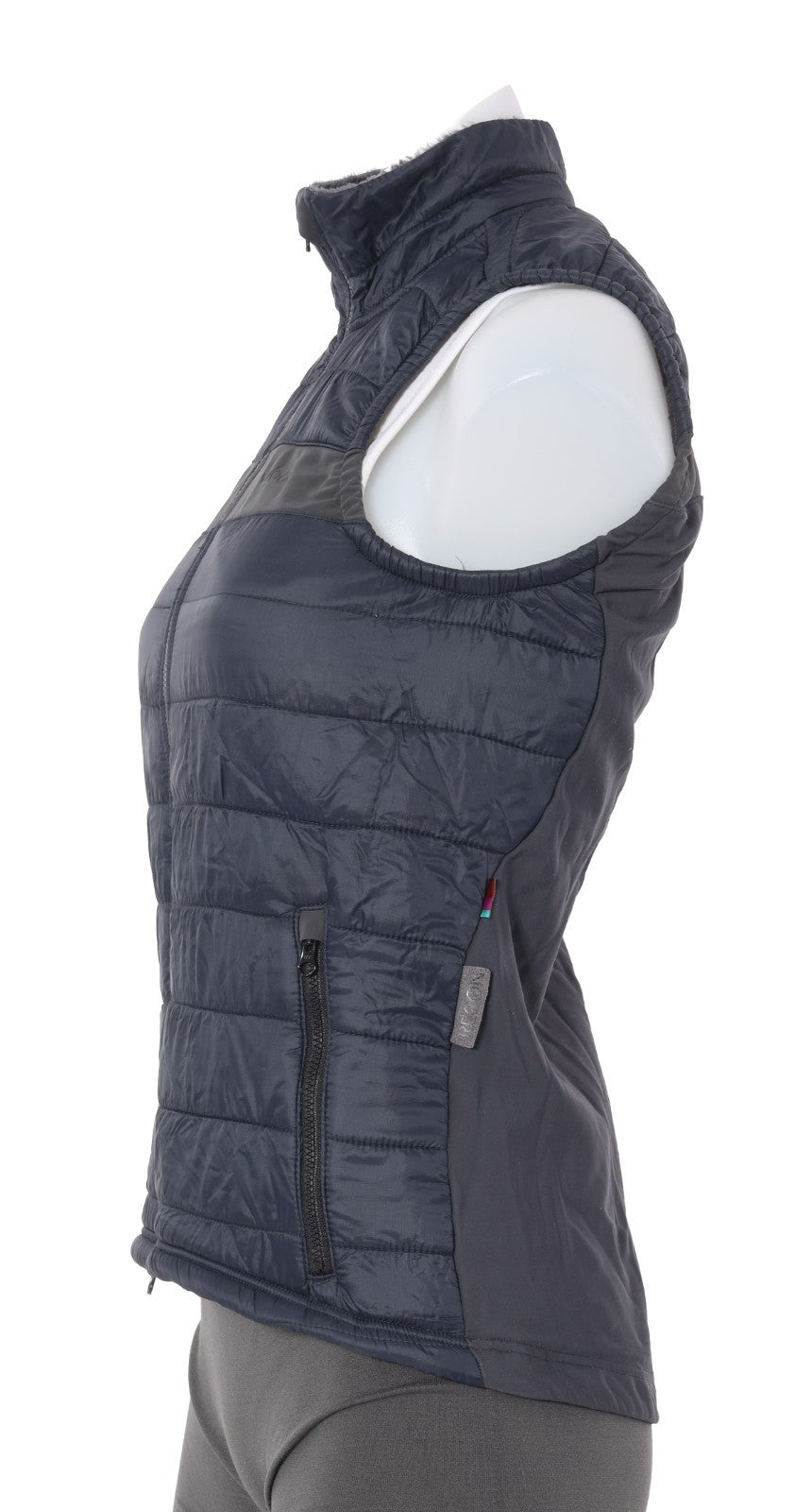 Velocio Recon Insulated Vest Women SMALL Navy Blue Gilet Cycling Road Gravel Mtn