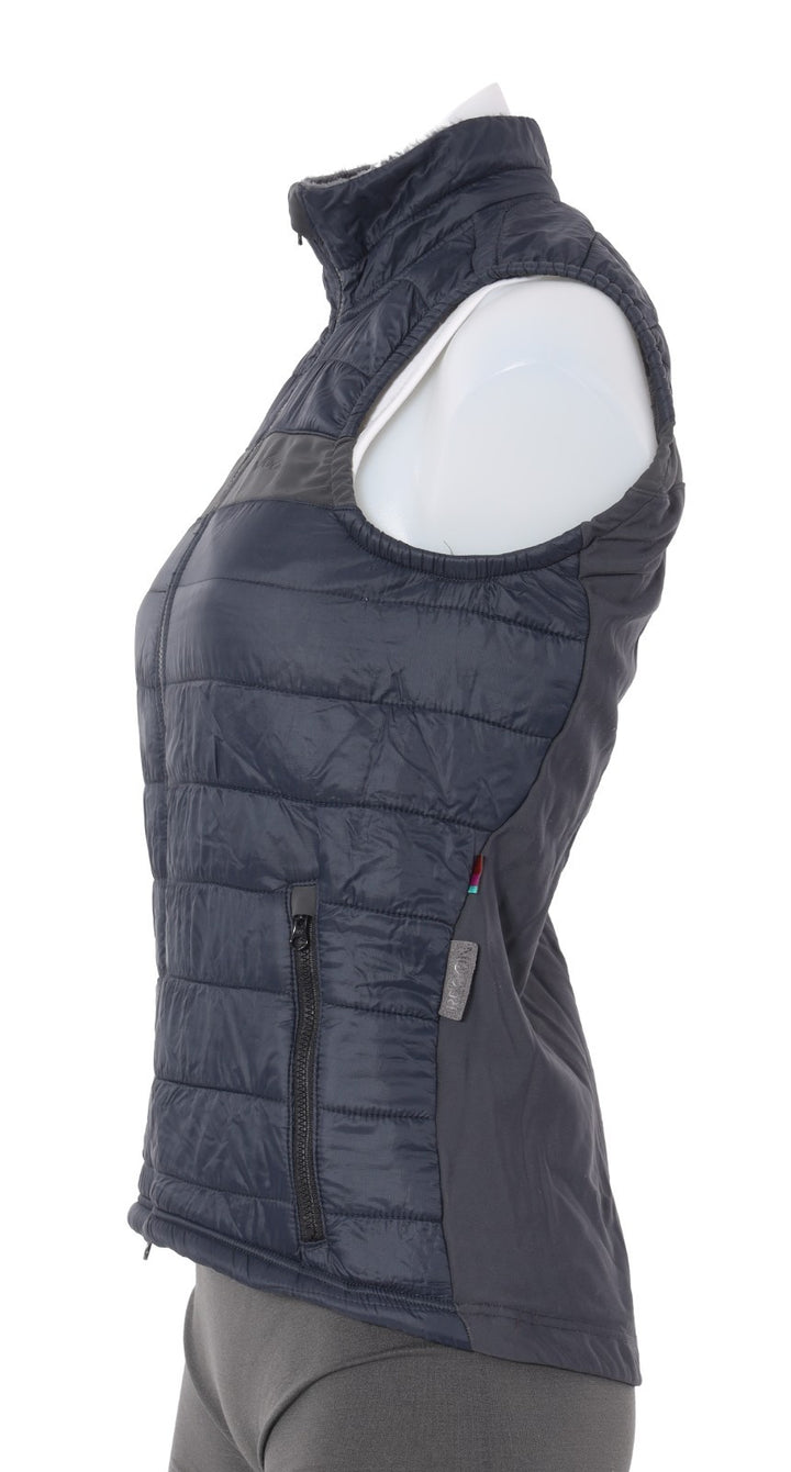 Velocio Recon Insulated Vest Women SMALL Navy Blue Gilet Cycling Road Gravel Mtn
