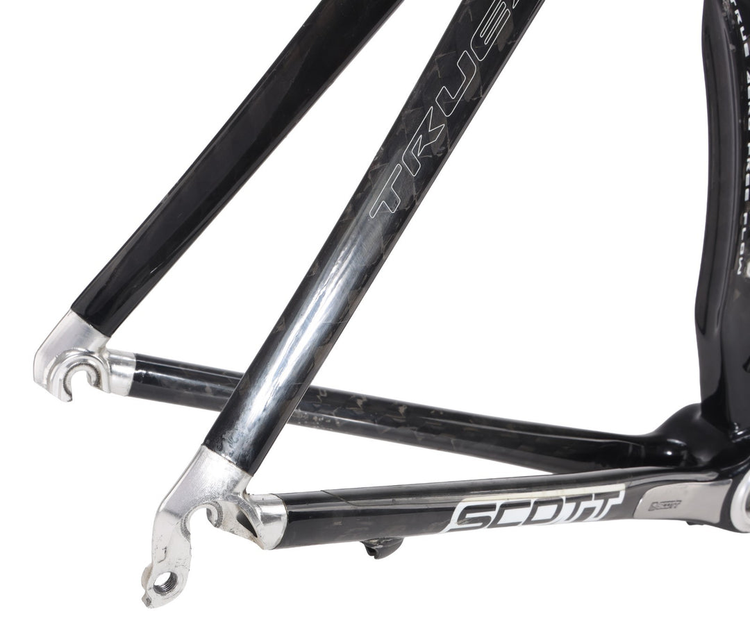 Scott Plasma CR1 LTD Carbon Triathlon Frameset MED Dark Silver QR Rim 700c 2008