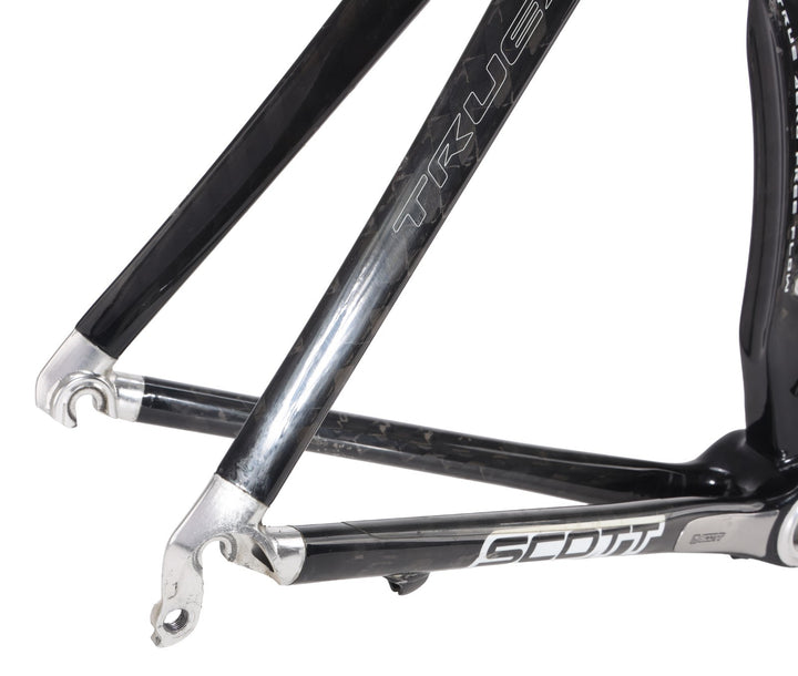Scott Plasma CR1 LTD Carbon Triathlon Frameset MED Dark Silver QR Rim 700c 2008