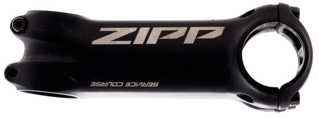 Zipp Service Course Alloy Road Bike Stem 31.8 x 110mm +/-6º 1 1/8" Black Gravel