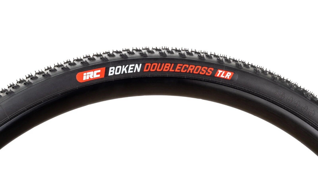 IRC Boken Doublecross Gravel Bike Tubeless Tire 700 x 33c Black 60TPI Cyclocross