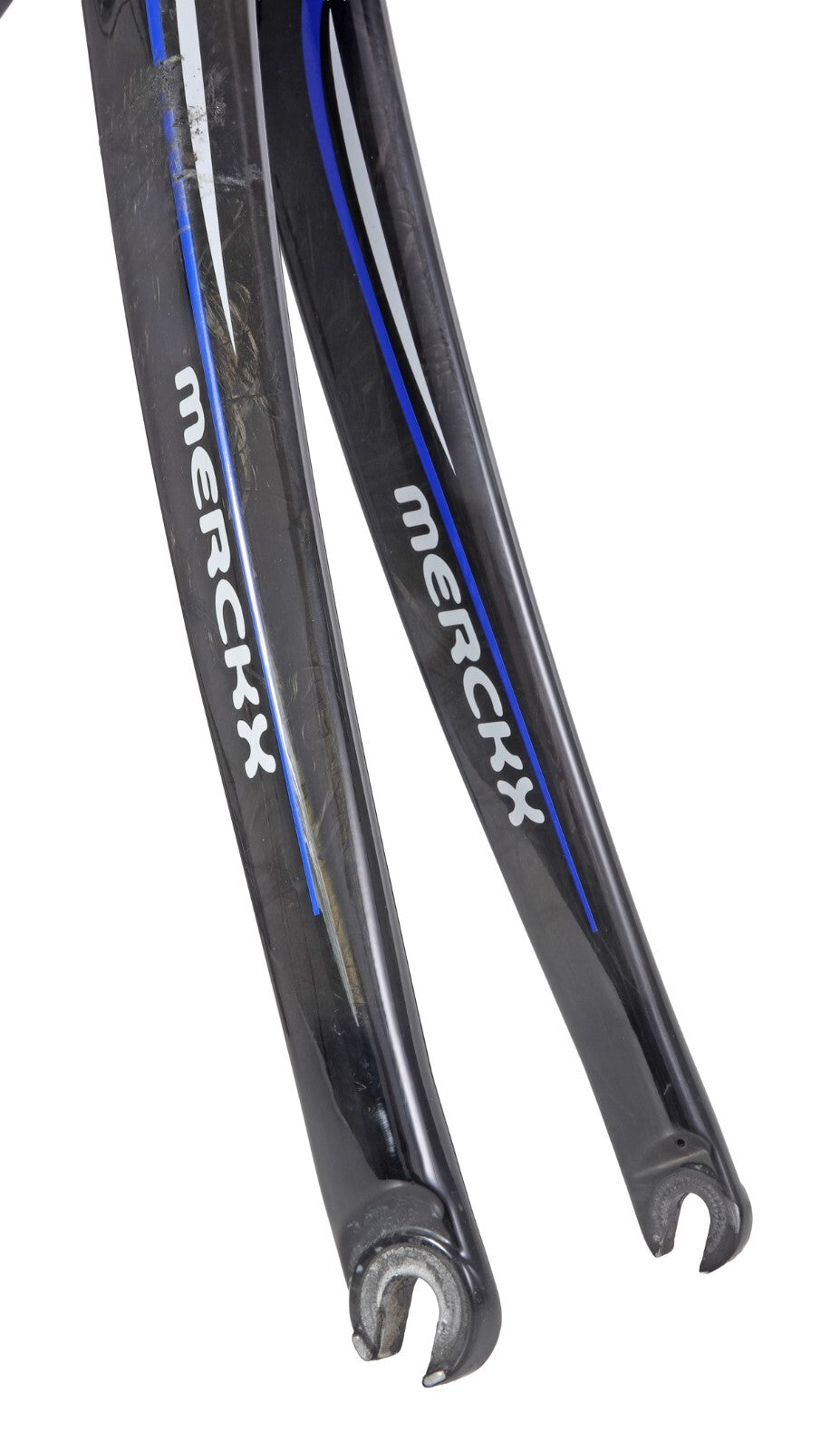 Eddy Merckx LXM Carbon Road Bike Frameset 55cm Sloping BLUE/BLACK QR Rim 2009