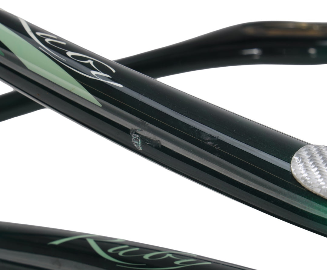 Specialized Ruby Expert Women Carbon Road Bike Frameset 44cm GREEN 700c QR 2009