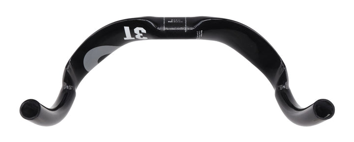 3T Scatto LTD Carbon Track Bike Drop Handlebar 31.8 x 35cm Black