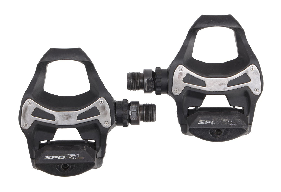 Shimano PD-R550 SPD-SL Carbon Clipless Road Tri Bike Pedals 9/16" w/ Cleats