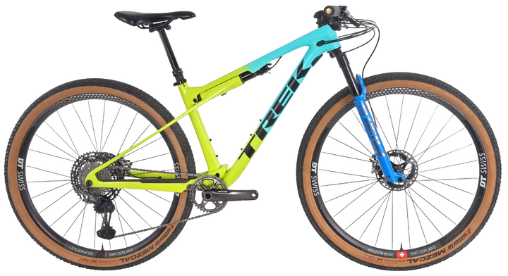 Trek Supercaliber 9.9 XTR Carbon 29" Mtn Bike MD Miami Green G1 Shimano SID 2021