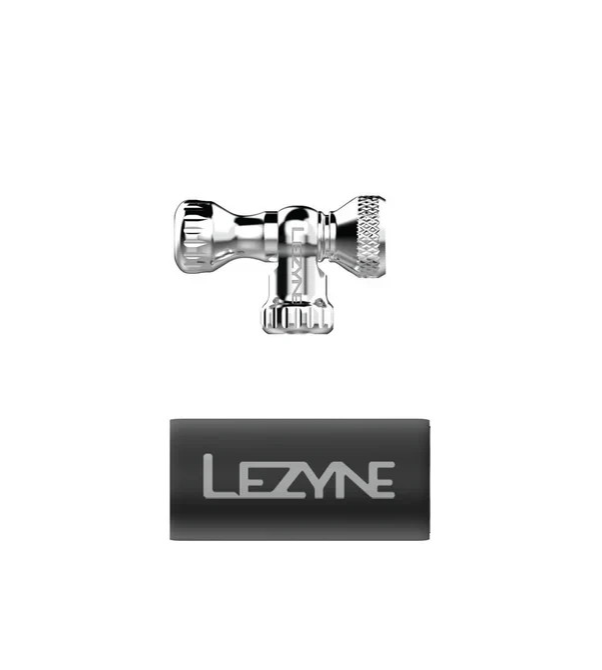Lezyne Control Drive C02 Aluminum Inflator + Anti-Freeze Jacket Control Valve