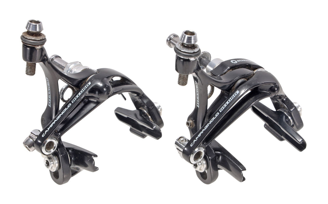 Campagnolo Record Titanium Skeleton Road Bike Rim Brake Calipers SET F+R Vintage