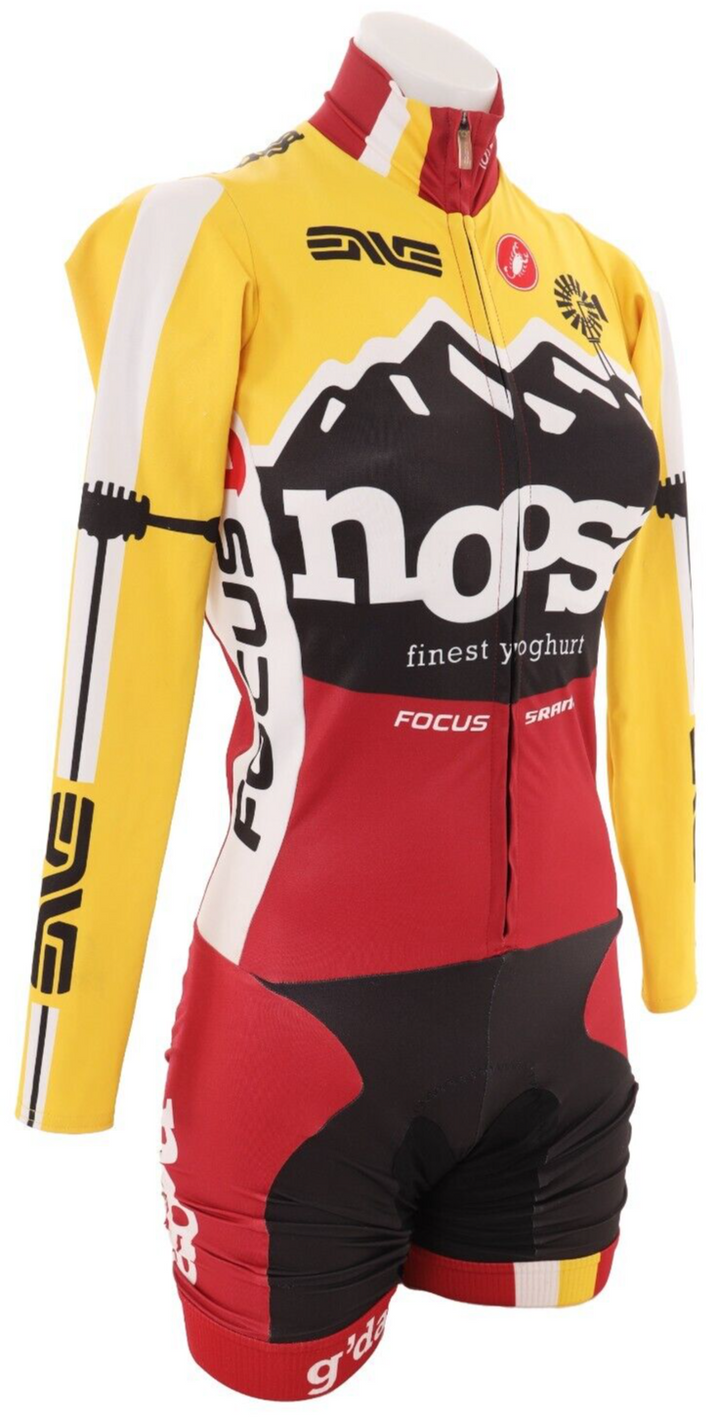 Castelli Women Noosa Pro Cyclocross Team Long Slv Skinsuit SMALL ENVE Focus Bike