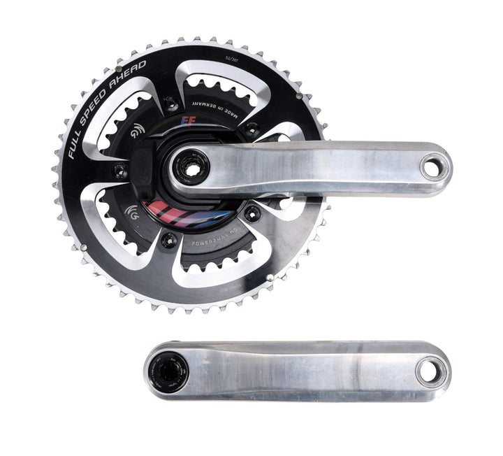 Cannondale HollowGram Si 2x 11s Rd Bike Power2Max PM Crankset 172.5mm 52/36T EF