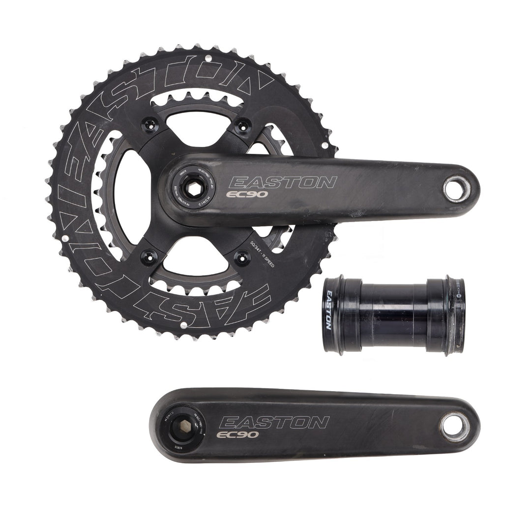 Easton EC90 Carbon Road Bike 2 x 11s Crankset 50/34T 172.5mm Gravel Cyclocross