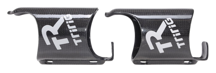 TriRig Kappa Carbon Fiber Triathlon Bike Water Bottle Cages 1 PAIR Gloss TT