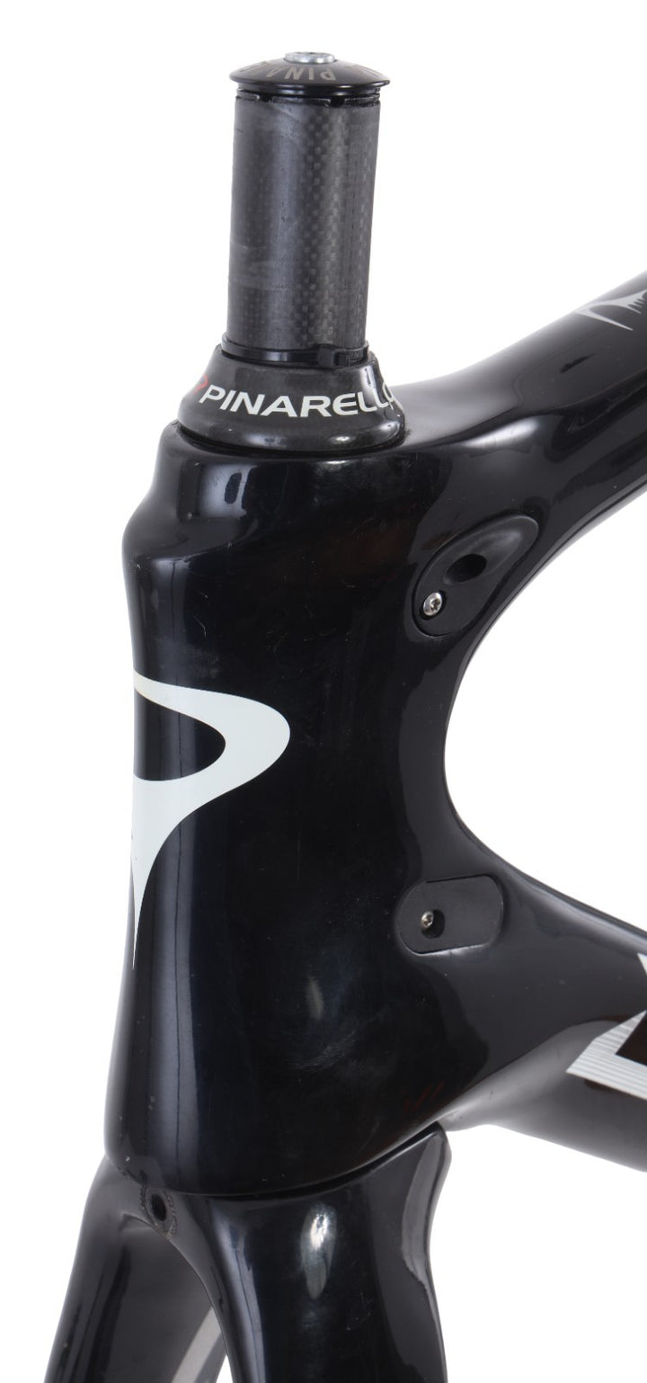 Pinarello Dogma F8 Carbon Road Bike Frameset 56cm Gloss BLACK 700c QR Italy 2015