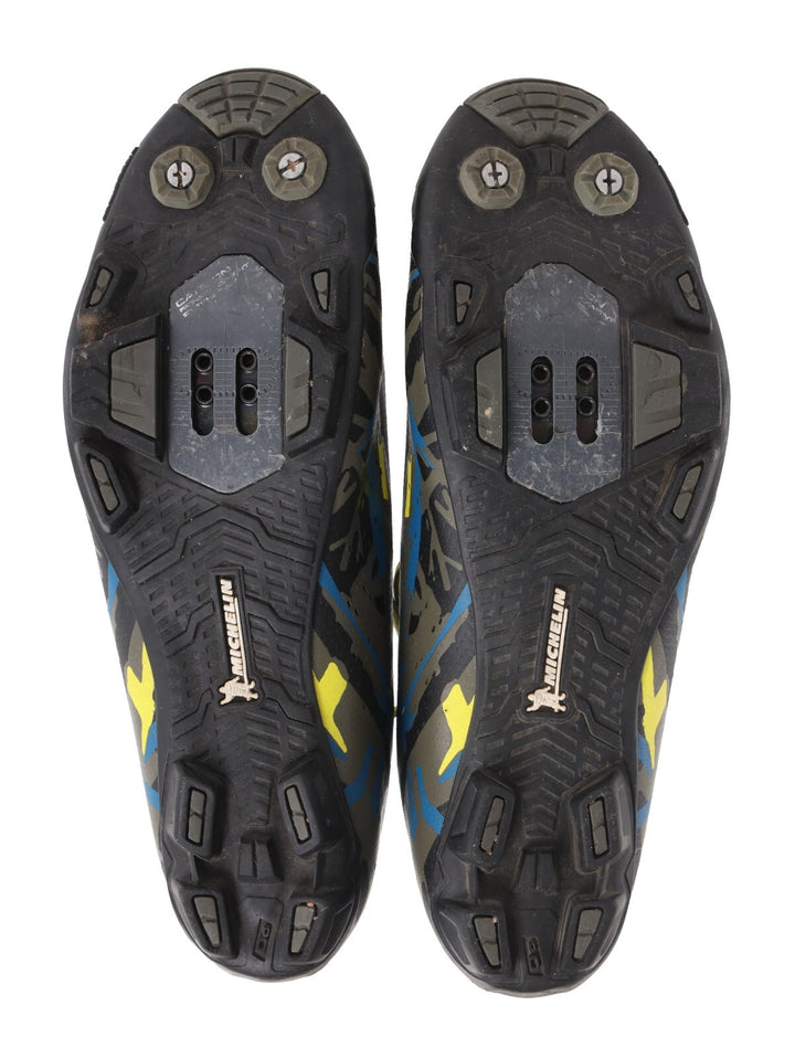 Shimano XC5 Carbon Mountain Bike Shoes EU 43 US 8.9 2 Bolt Gravel Lace MTB CX