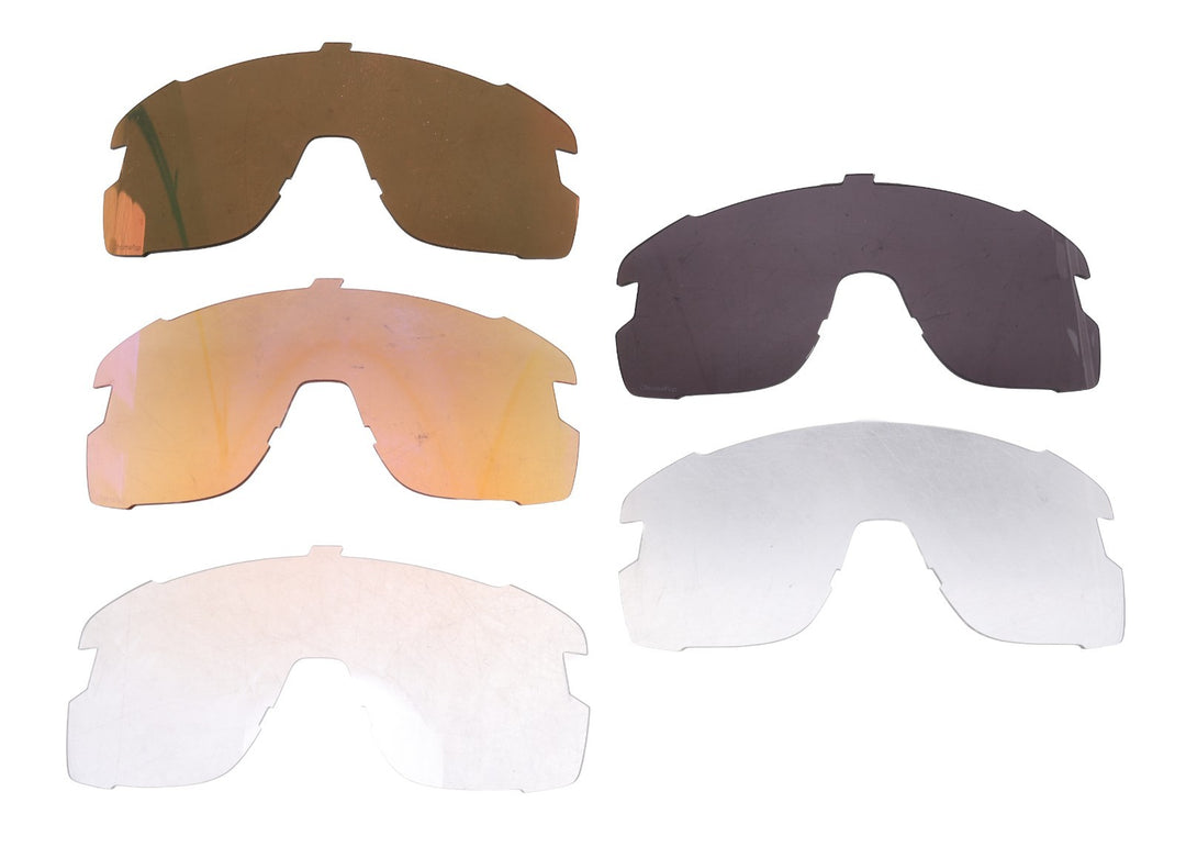 Smith Wildcat Sunglasses Matte Black Frame Clear Red Mirror Lenses