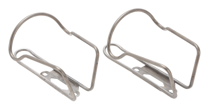 FP Stainless Steel Bottle Cages 1 PAIR Road Bike Gravel Mountain