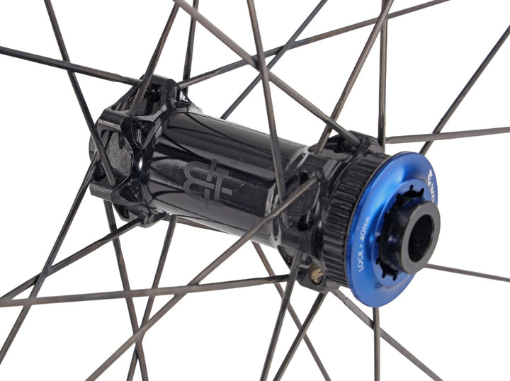 Black Inc Thirty Four Carbon Tubeless CL Disc 12s Road Bike Wheelset SRAM XDR