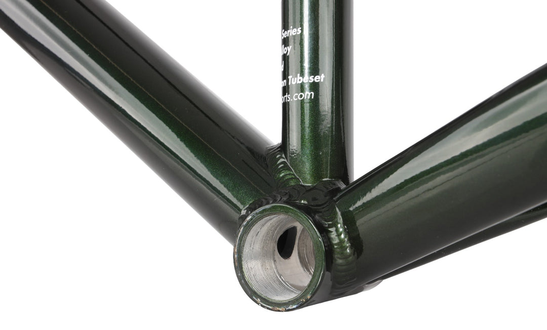 Van Dessel Jersey Devil 29er Alloy Hardtail Mtn Bike Frame XL Green Disc XC 2007