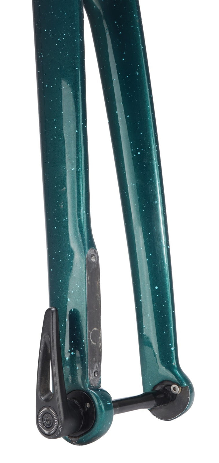 Cervélo Aspero Carbon Gravel Disc Brake Fork 1 1/2" Taper 12x 100mm TEAL TA 700c