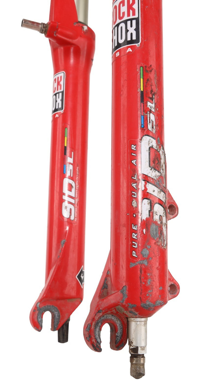 RockShox SID SL 26" Mtn Bike PURE Dual Air Fork 63/80mm 1-1/8" QR V-Brake Disc