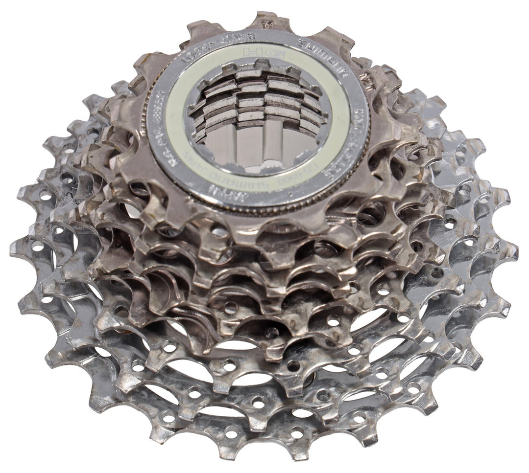 Shimano Ultegra CS-6500 9 Speed Road Bike Cassette 12-23T HG Race Silver Steel