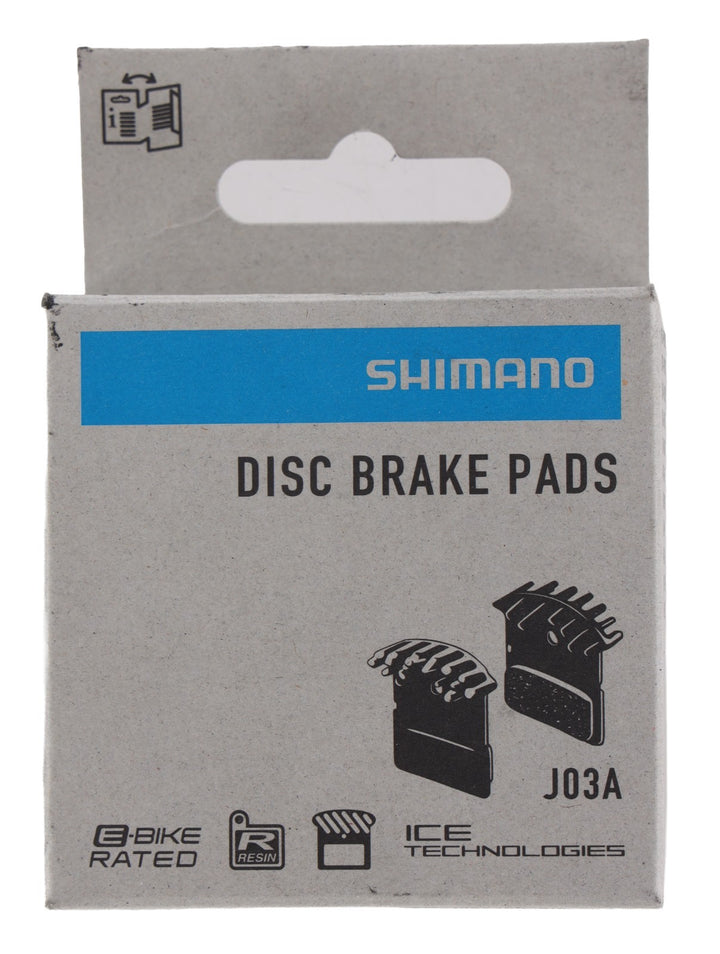 Shimano J03A Resin Fin Disc Brake Pads M9000 M9020 M8000 M785 Gravel Bike Road