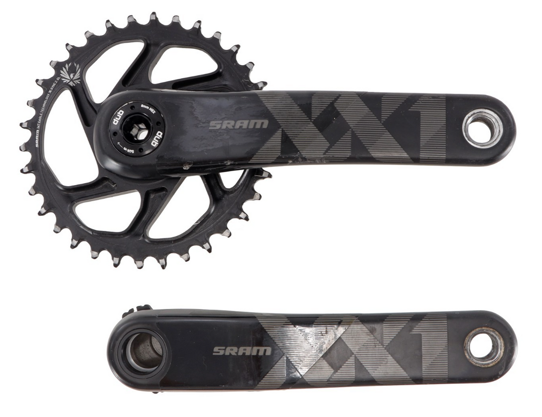SRAM XX1 Eagle Carbon DUB Mountain Bike Crankset 175mm 34T 3mm Offset Trail MTB
