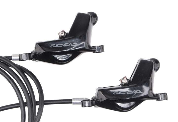 SRAM Code SLV Silver Stealth Mtn Bike Hydraulic Disc Brake Set Levers & Calipers