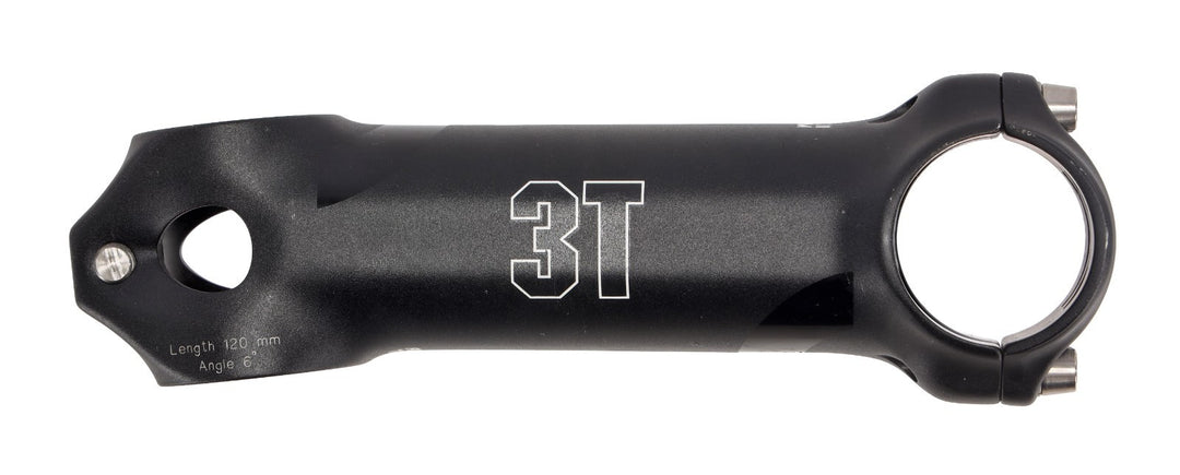3T ARX II Team Alloy Road Bike Stem 31.8x 120mm BLACK 6º Gravel 1 1/8" Race CX