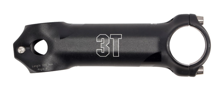 3T ARX II Team Alloy Road Bike Stem 31.8x 120mm BLACK 6º Gravel 1 1/8" Race CX