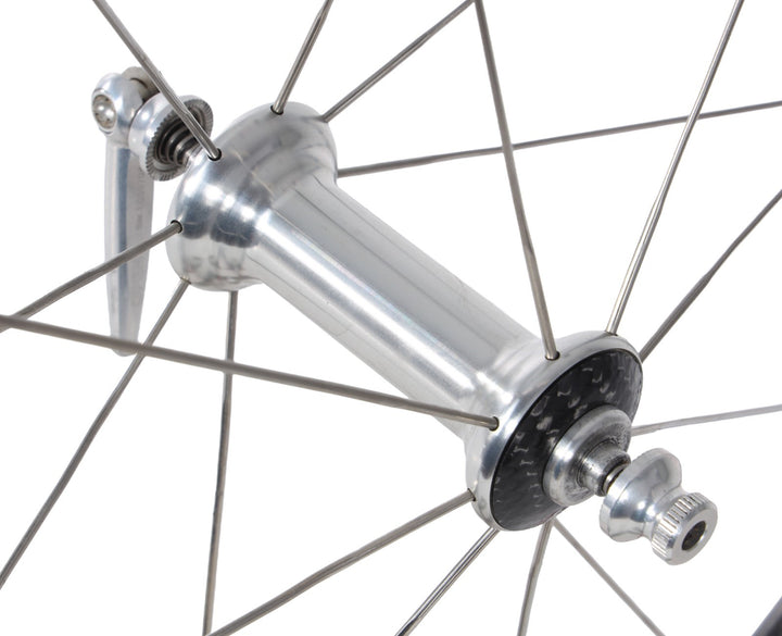 Zipp 909 Carbon Disc Tubular TT Wheelset Shimano 10 Spd 650c Rim Brake QR USA