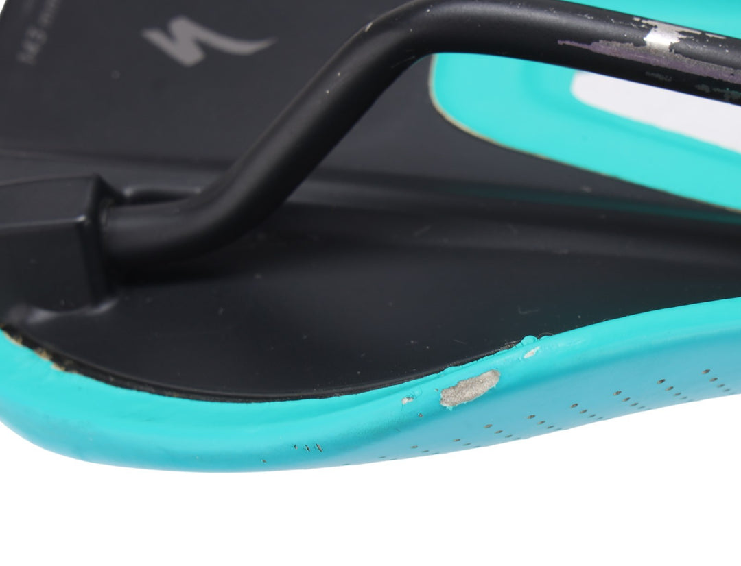Specialized Power Arc Expert Road Bike Saddle 143mm 7x 7mm Hollow Ti BLUE Gravel