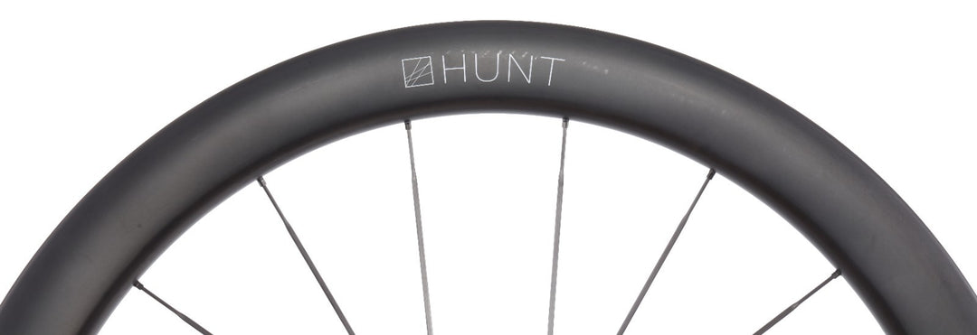 HUNT 54 Aerodynamicist UD Carbon Spoke Disc Tubeless FRONT Road Wheel 700c EZO