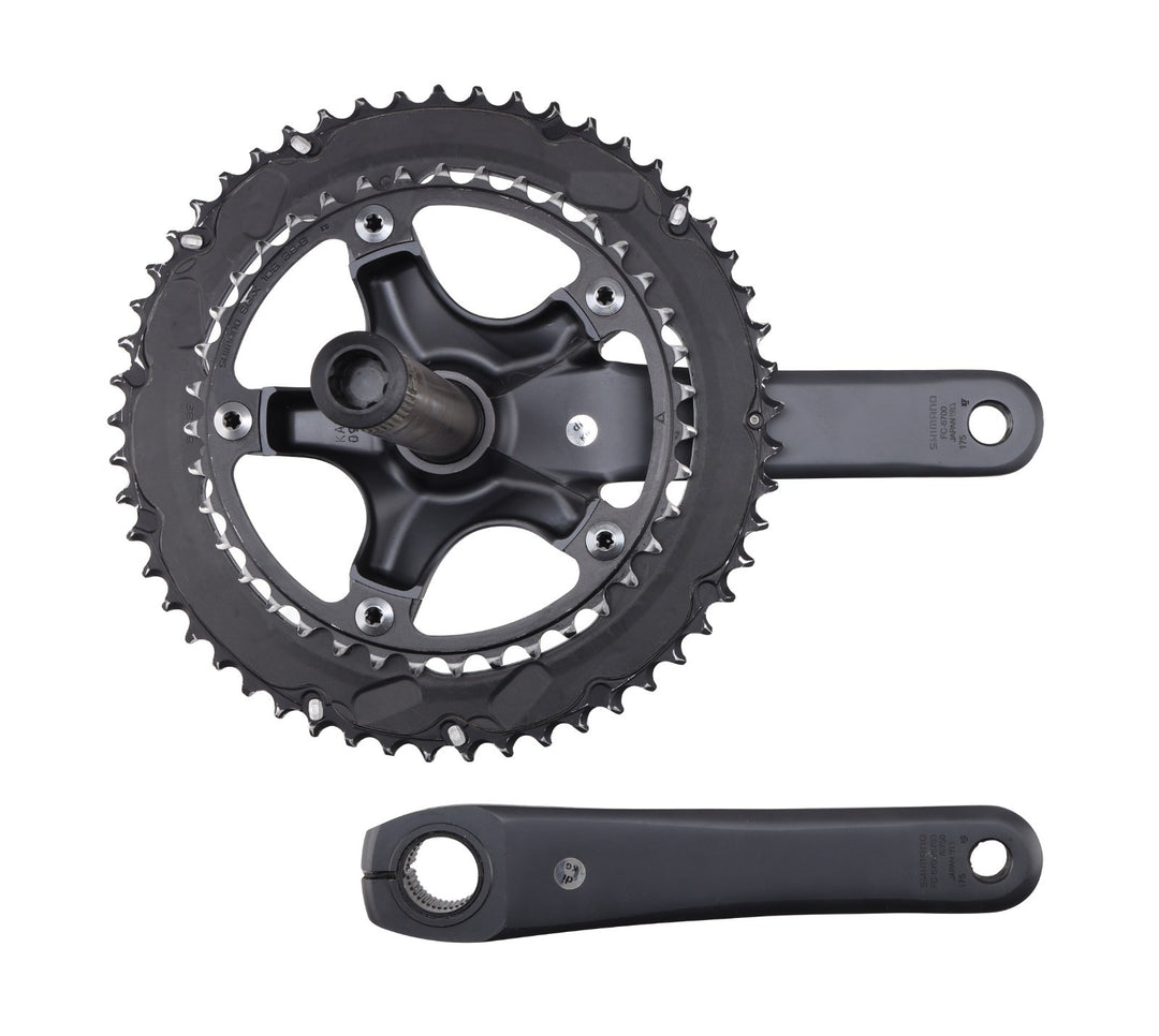 Shimano Ultegra FC-6700 2 x 10 Speed Road Bike Crankset 175mm 53/39T DARK GREY