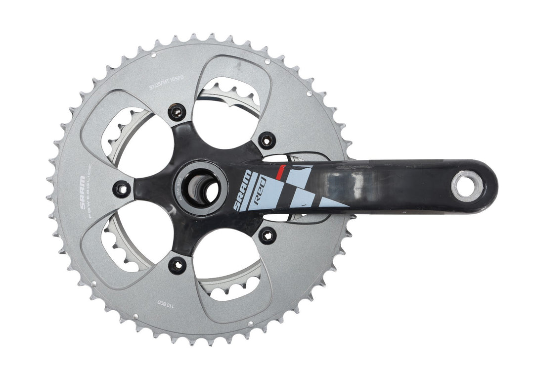 SRAM Red 2 x 10 Speed Carbon Road Bike RIGHT Crank Arm 175mm 52/36T BB30